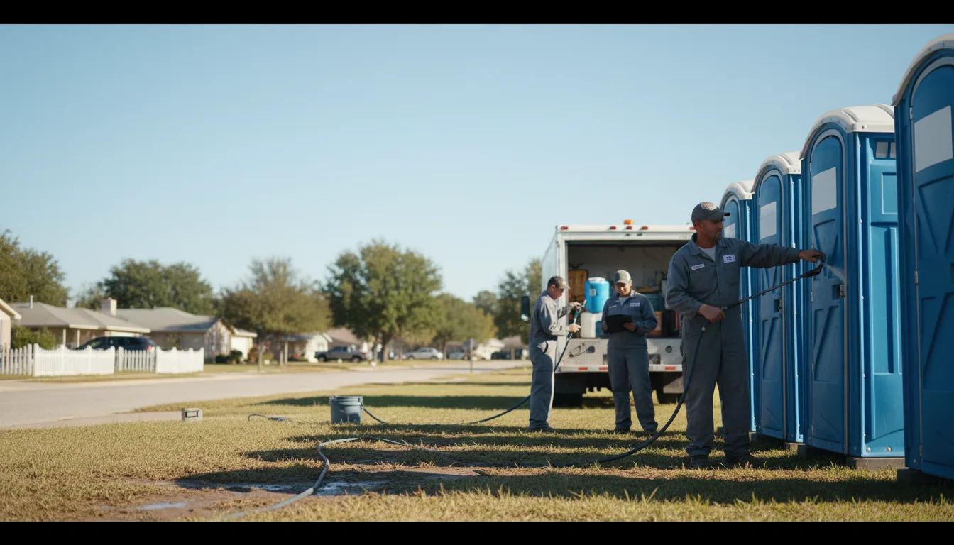 Long-Term Portable Toilet Rental in Gotebo, OK near me